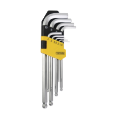 Set imbus bila lung 1.5 10 mm 9 buc Topmaster Profesional